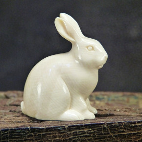 Hase sitzend