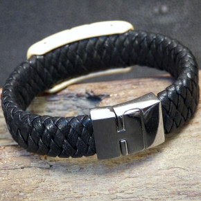 breites Armband mit toller Mammutrinde