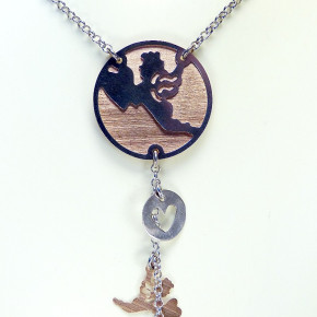 moderne Kette mit Rosèvergoldung