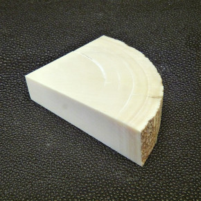 Keilscheibe mit Riss ca. 55 x 47 x 16 bis 4 mm