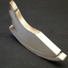 Mammut-Scheibe ca. 109x57x10 bis 8mm