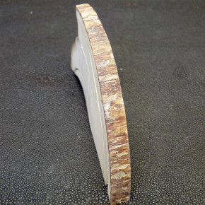 Mammut-Scheibe ca. 109x57x10 bis 8mm