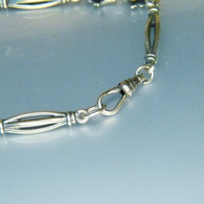 Silberarmband Antikfinish