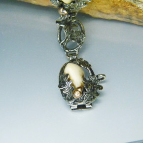 Silberarmband mit Grandeln