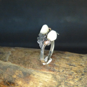 Silberring mit Grandeln W18,8