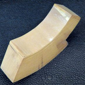 Mammut-Abschnitt braun ca. 17mm dick