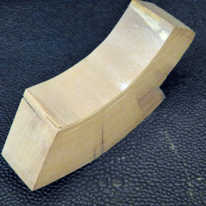 Mammut-Abschnitt braun ca. 17mm dick