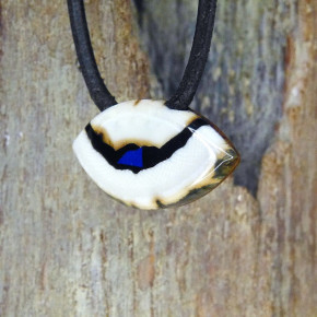 Mammut-Collier mit Lapislazuli