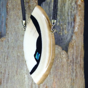 großes Mammut-Collier mit Azurit