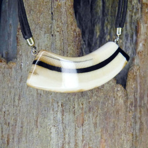 Mammut-Bogencollier cremefarben