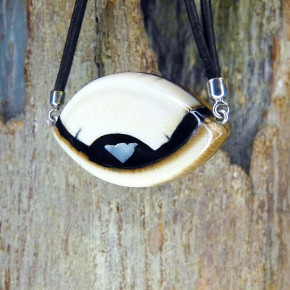 Mammut-Collier mit Perlmutt