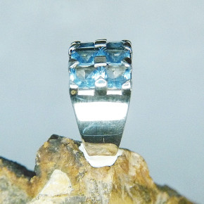 Silberring mit Zirkonia W 18,5
