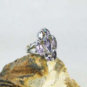 Silberring mit Zirkonia W 17,5