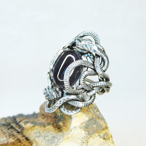 Silberring "Medusa" W 18,5