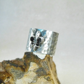 Silberring "Lilie" W 19,5