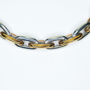 Armband Edelstahl bicolor