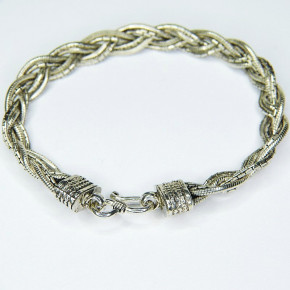 Armband Silber 925/- geflochten