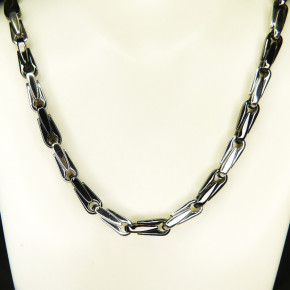 schwere Designkette Edelstahl 60cm