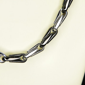 schwere Designkette Edelstahl 60cm