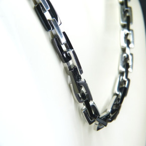 schwere Designkette Edelstahl