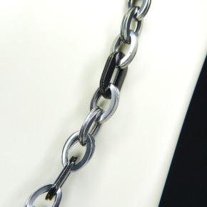 Designkette Edelstahl 53cm