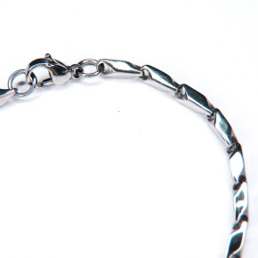 Armband Edelstahl glänzend 19cm