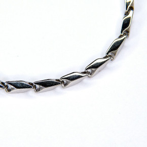 Armband Edelstahl glänzend 19cm