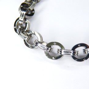 Armband Edelstahl glänzend 21,5cm
