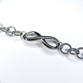 Infinity-Armband Edelstahl