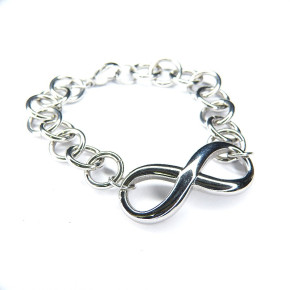 Infinity-Armband Edelstahl