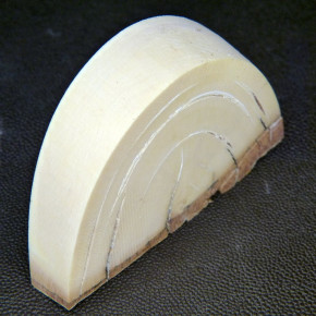 Mammut-Keilscheibe ca. 91x62x15-21mm
