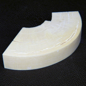 Mammut-Bogenabschnitt ca. 84x33x15-17,5mm