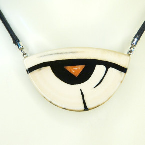 Mammut-Collier mit "Koralle"