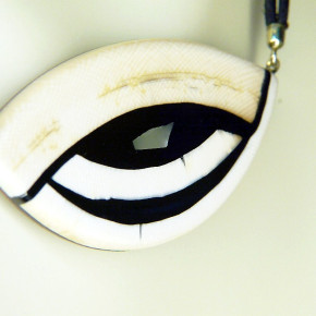 großes Collier mit Jade