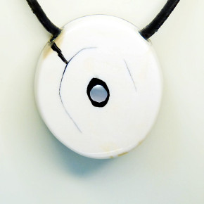 Mammut-Collier mit Perlmutt