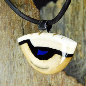 Queranhänger mit Lapislazuli