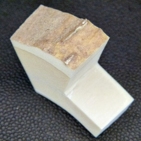 Mammut-Zuschnitt ca. 31x28x17,5mm