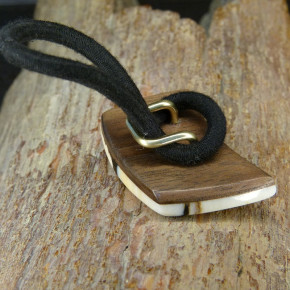 Mammut-Haarschmuck mit Gummi
