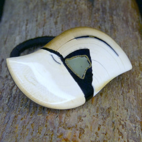 Mammut-Haarschmuck mit Gummi