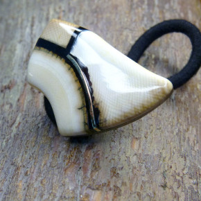 Mammut-Haarschmuck mit Gummi