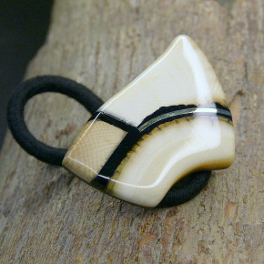Mammut-Haarschmuck mit Gummi