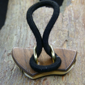 Mammut-Haarschmuck mit Gummi