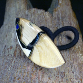 Mammut-Haarschmuck mit Gummi