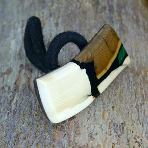 Mammut-Haarschmuck mit Gummi