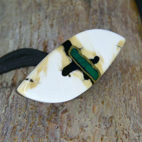 Mammut-Haarschmuck mit Gummi