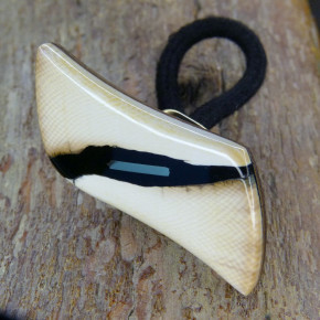 Mammut-Haarschmuck mit Gummi