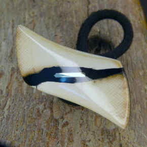 Mammut-Haarschmuck mit Gummi