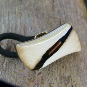 Mammut-Haarschmuck mit Gummi
