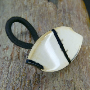 Mammut-Haarschmuck mit Gummi