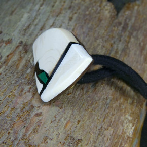 Mammut-Haarschmuck mit Gummi